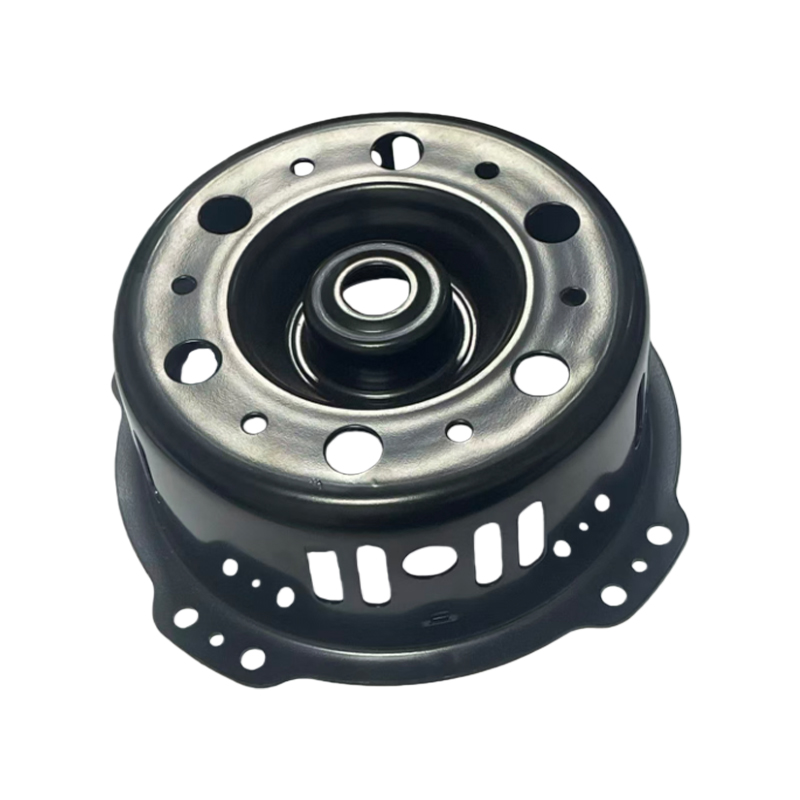 How can the impact resistance of a motor cover be verified and optimized through structural simulation?